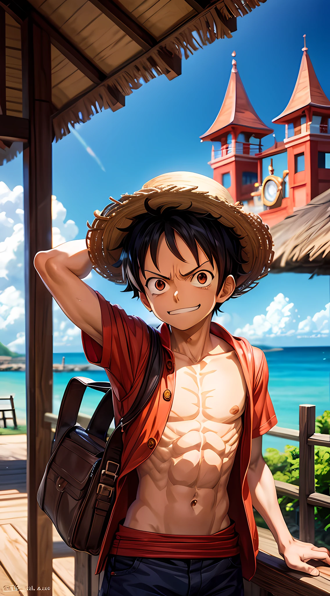 Monkey D. Luffy, high definition,gear 5