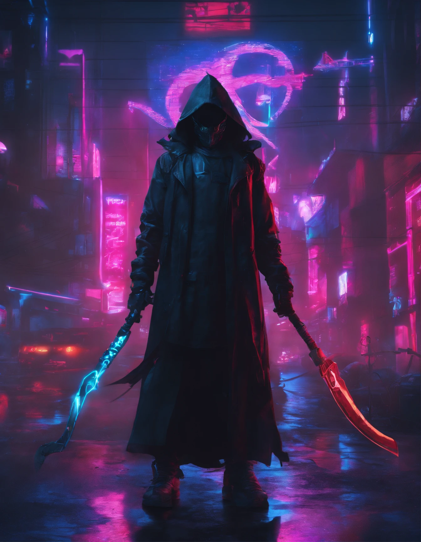 izuku_midoriya as grim_reaper wearing plague_doctor_clothes, holding menacing_scythe, standing cementary, bathed crimson_moonlight, (best quality,4k,8k,highres,masterpiece:1.2), ultra-detailed, (realistic,photorealistic,photo-realistic:1.37), HDR, UHD, studio lighting, ultra-fine painting, sharp focus, physically-based rendering, extreme detail description, professional, vivid colors, bokeh, portraits, horror, crimson undertones, haunting atmosphere.