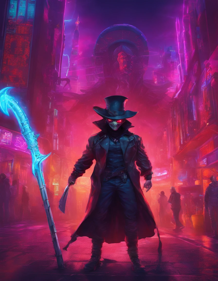 izuku_midoriya as grim_reaper wearing plague_doctor_clothes, holding menacing_scythe, standing cementary, bathed crimson_moonlight, (best quality,4k,8k,highres,masterpiece:1.2), ultra-detailed, (realistic,photorealistic,photo-realistic:1.37), HDR, UHD, studio lighting, ultra-fine painting, sharp focus, physically-based rendering, extreme detail description, professional, vivid colors, bokeh, portraits, horror, crimson undertones, haunting atmosphere