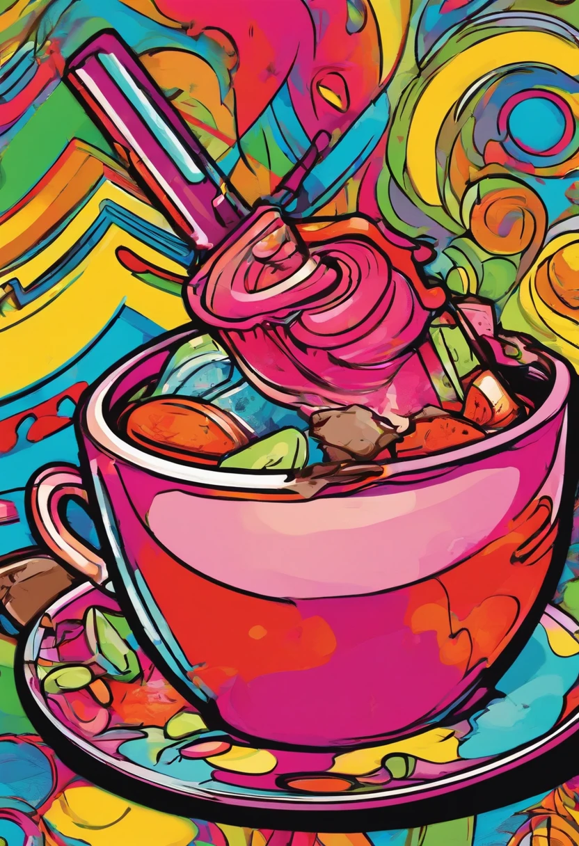 fondue  sorvete de chocolate