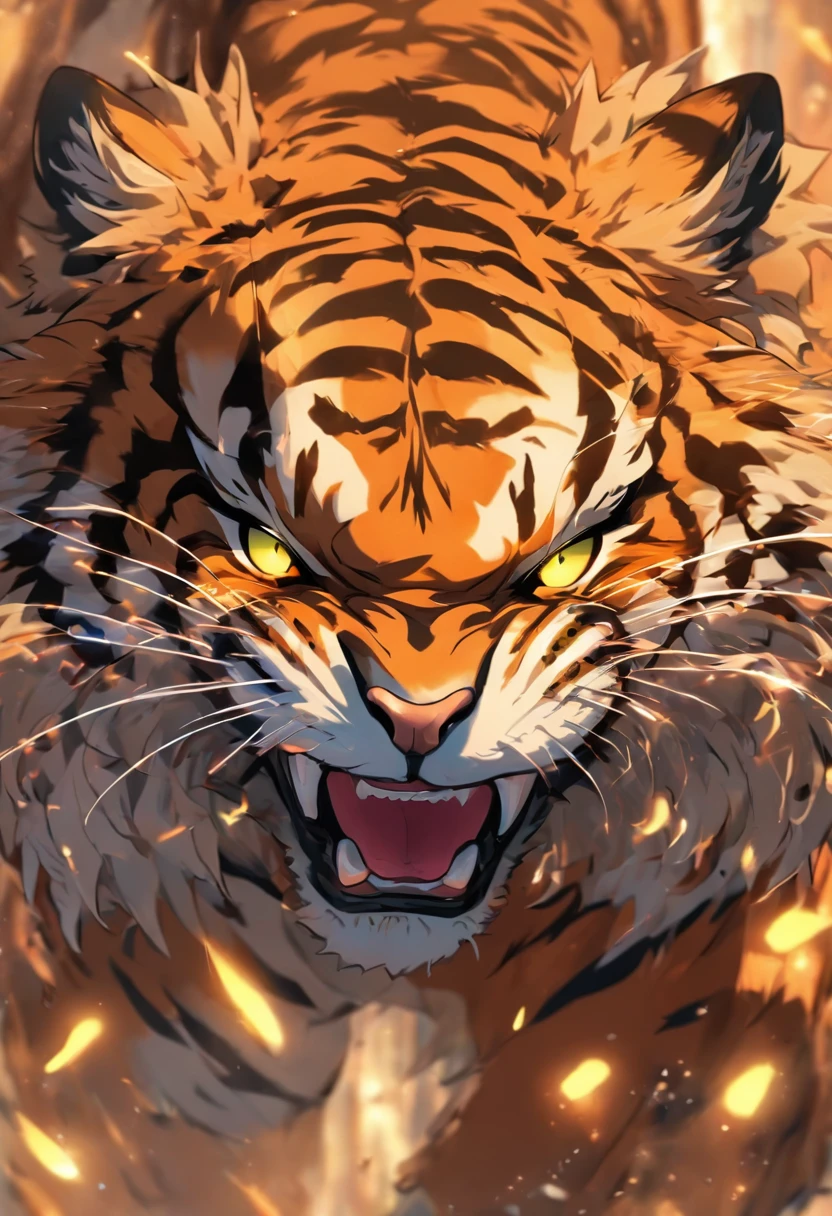 Top quality, Masterpiece, high resolution, 8K, Hoodie and anime style girl, One girl, detailed line art, Digital enhancement, Close up, Anime core, Flowing fabric,rot,torogao,Various expressions,Showing the expression of a tiger tooth