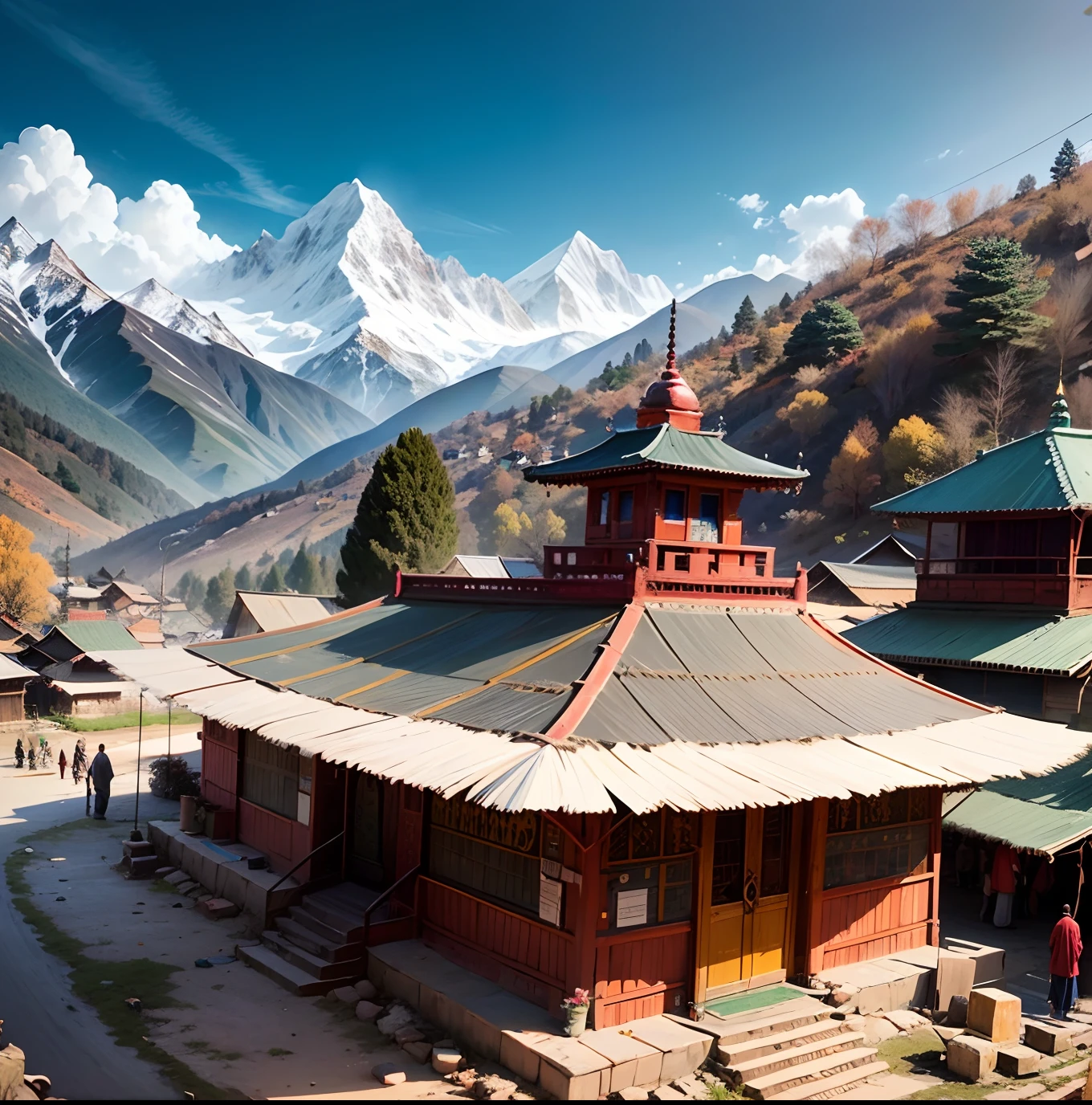 Highlight the exquisite details of Bageshwar's handicrafts and artisanal traditions. Bring to life the artistry of this Himalayan region. --auto --s2