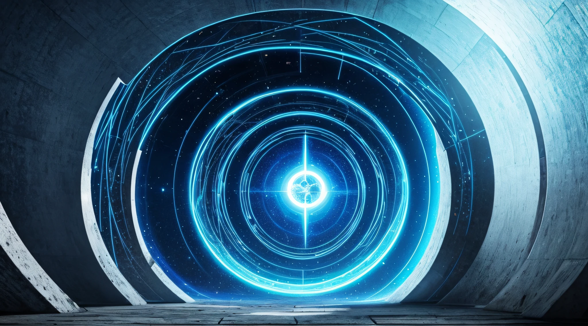 A portal leading from our world to one of the hidden continents.