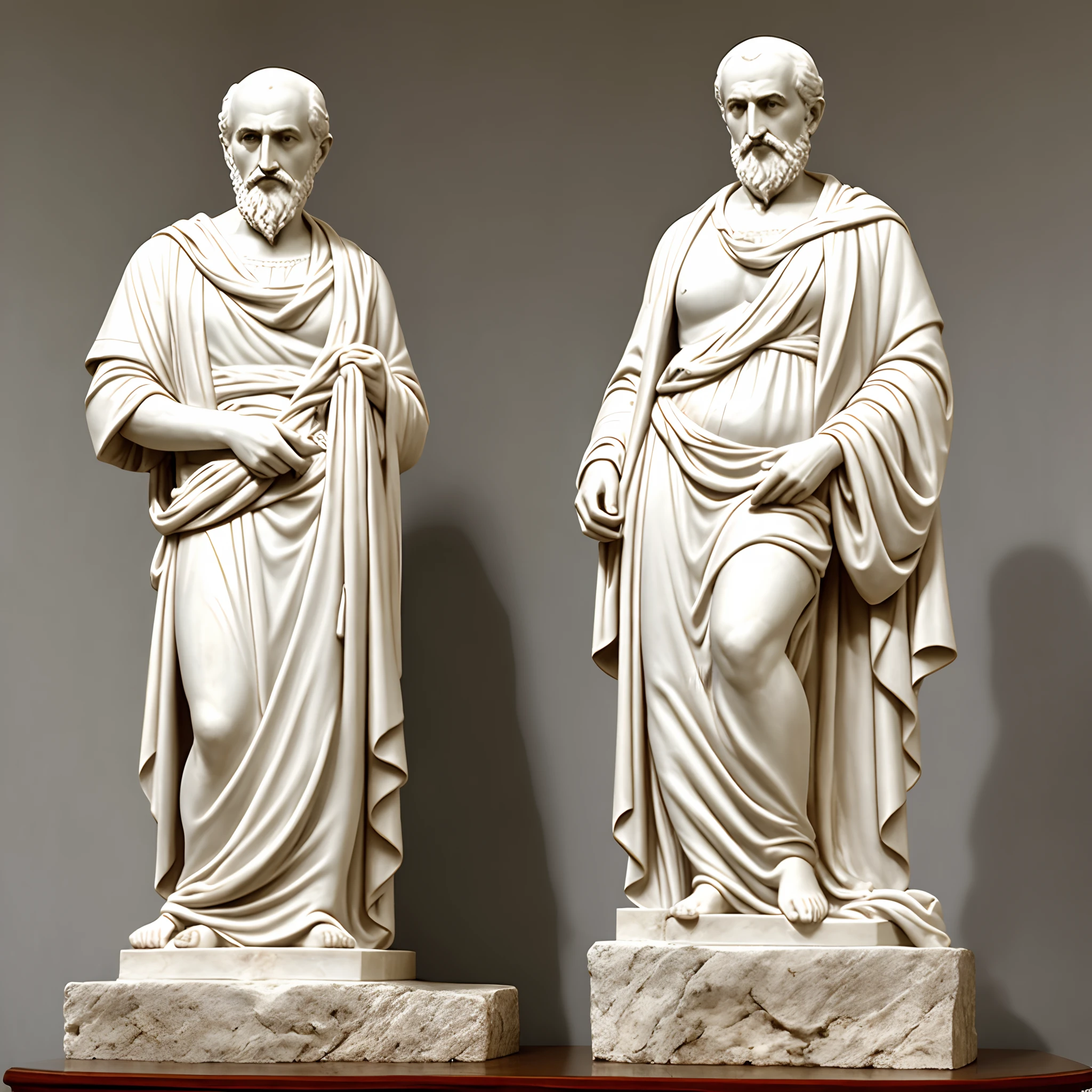 Greek physician, considerado o pai da Medicina, the most celebrated physician of antiquity and the initiator of clinical observation. Hippocrates was born on the Greek island of Kos, on the coast of Asia Minor, por volta do ano 460 a. C. marble statue