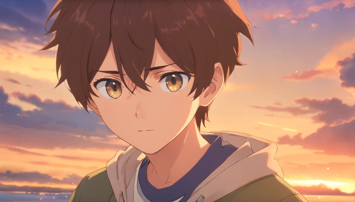 a boy approximately 16 years of age, with the appearance of possession, with white eyes, and with a dejected face, cinematic. 8k, realistic