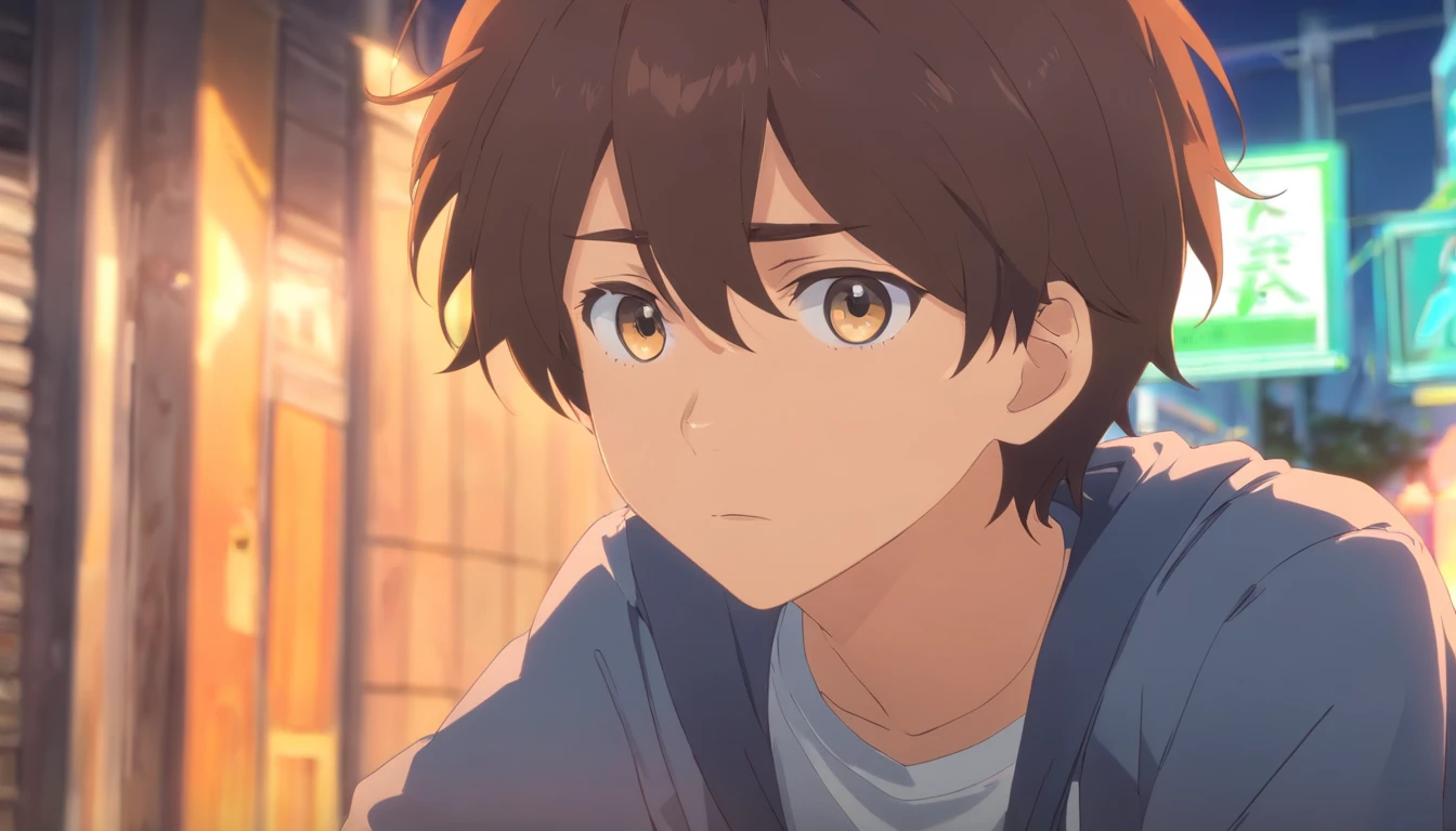 a boy approximately , with the appearance of possession, with white eyes, and with a dejected face, cinematic. 8k, realistic