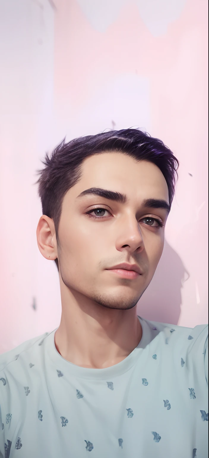 Realistic image,4k resolution,handsome cyberpunk boy , change background. Change background