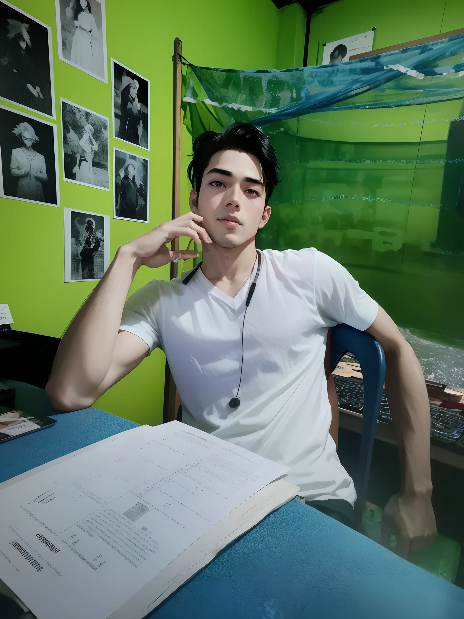 Anime boy handsome 8k