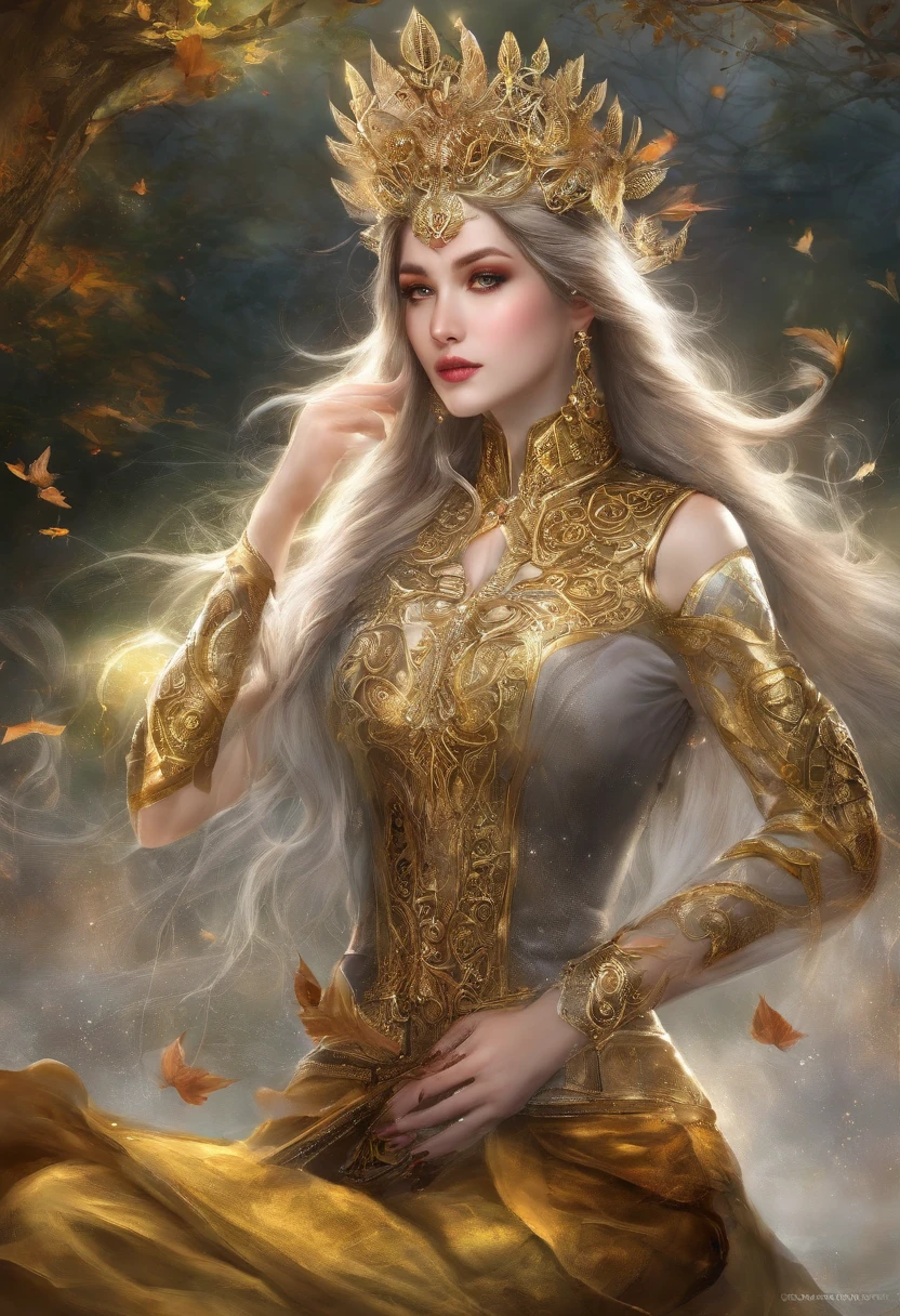 Outdoor square,Multiplayer duels,Rivers of blood flow,Water Goddess 32K,复杂,ellegance,highly detailed,A majestic,Digital photography,Autumn gold thread lenses,surrealism painting,Broken rubies,Beating magic,Entwined water magic,(Cinematic light),hdr,Void 5 Energy Storm,(China 1 girl,Black eyes:1.5),Onlookers(sitting on the stone:1.5),Black color hair,Put on palatial gold armor,A lot of people grass,Beautiful platinum armor,big breasts beautiful,looking at viewert,Cinematic shots,tmasterpiece,full bodyesbian,