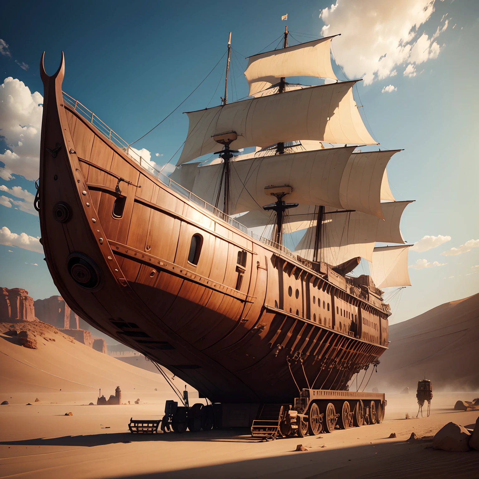 The desert ship
