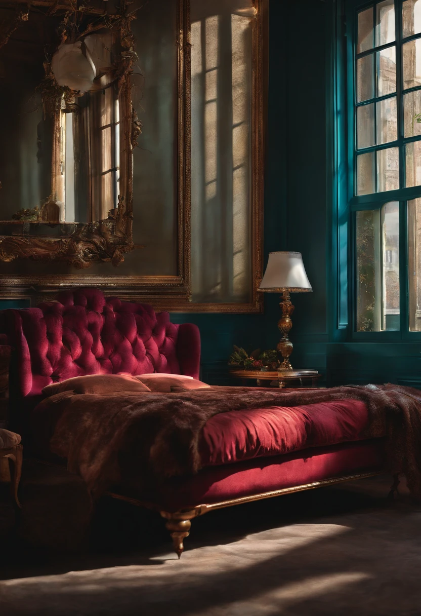 description: Make a Beautiful Woman Features: Essa mulher deve estar usando roupa azul celeste.
scenecy: It should be inside the ballroom.: She's passing red lipstick Quality: Foto ultra realista, qualidade 8k, fullhd