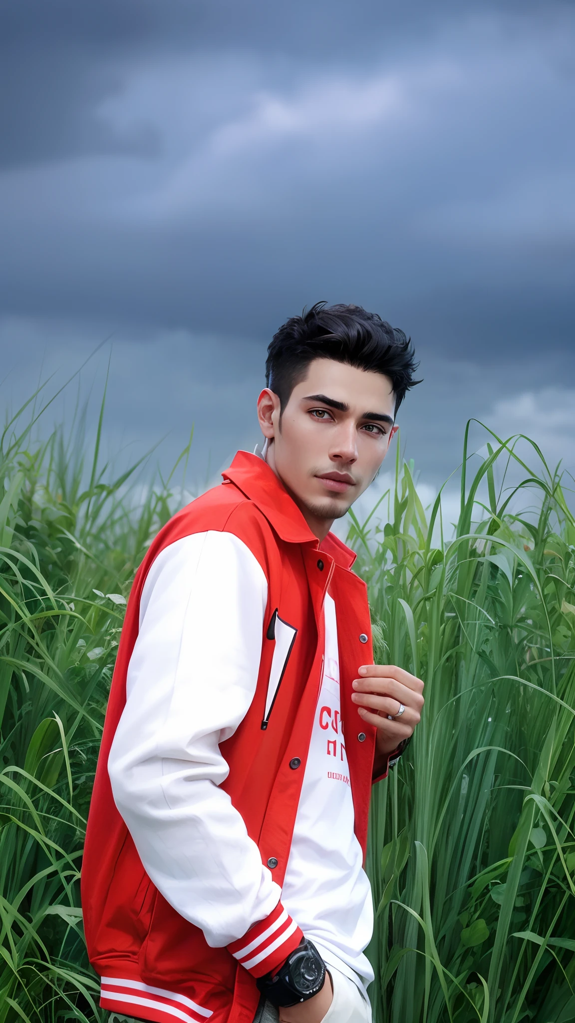 Handsome boy ultra realistic, --v4