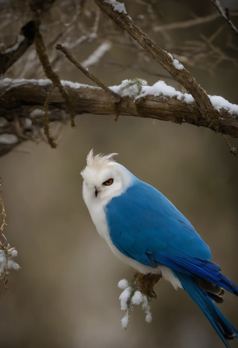 Duquesa rubia,ojos azules,nieve a su alrededor, cold personality and cold eyes and would be