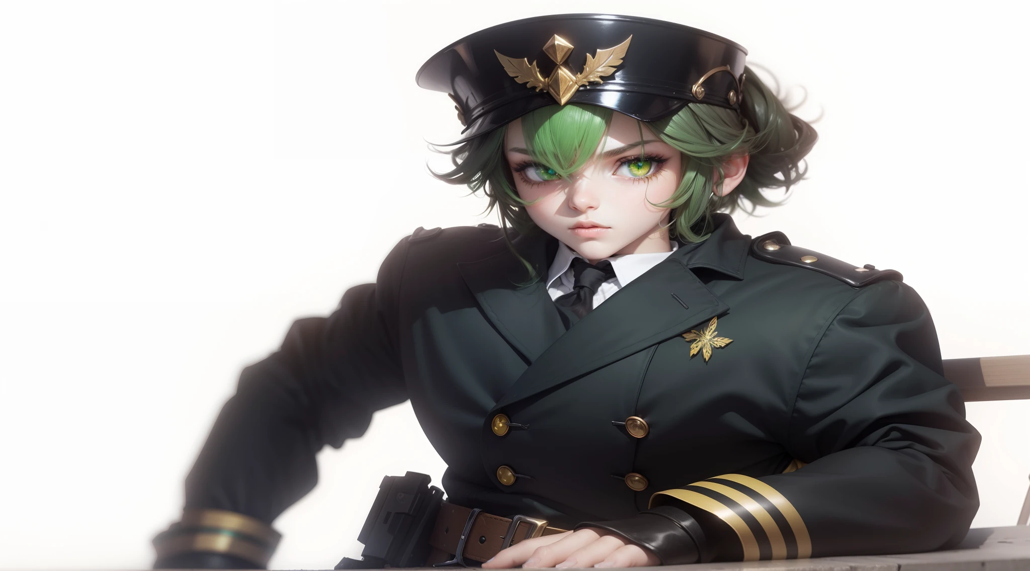 Yellow-green eyes
