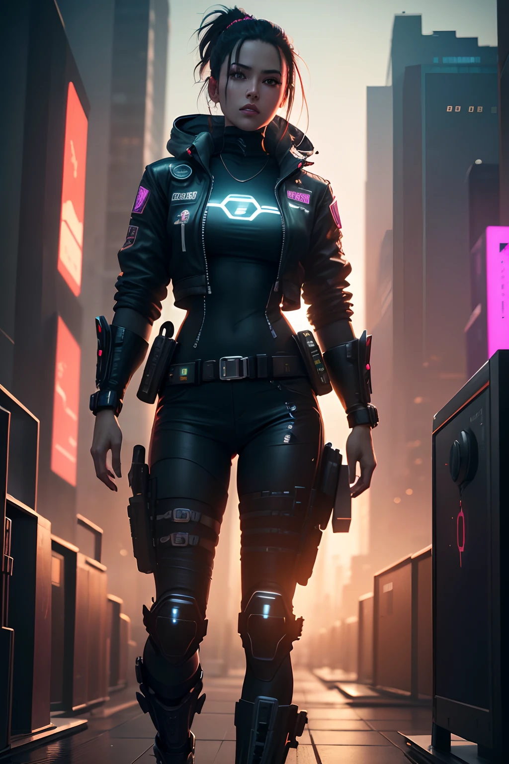 (best quality,16K,highres,ultra-detailed,realistic:1.37),cyberpunk,wallpaper,pc,high quality

Explanation:
- (best quality,16K,highres,ultra-detailed,realistic:1.37): Indicates the best quality，Use 16K resolution，Ultra-high detail and realism。
- cyberpunk: Describe the style of the picture，High-tech elements can be used，City view at night，Contrast between light and shadow。
- wallpaper: Indicates that the painting can be used as wallpaper。
- pc: Indicate that the painting is particularly suitable for display on a computer screen。
- high quality: Further indicate the high quality of the picture。

The prompts generated in this way allow Stable Diffusion to generate a high-quality cyberpunk-style wallpaper at 16K resolution，Suitable for display on a computer screen。