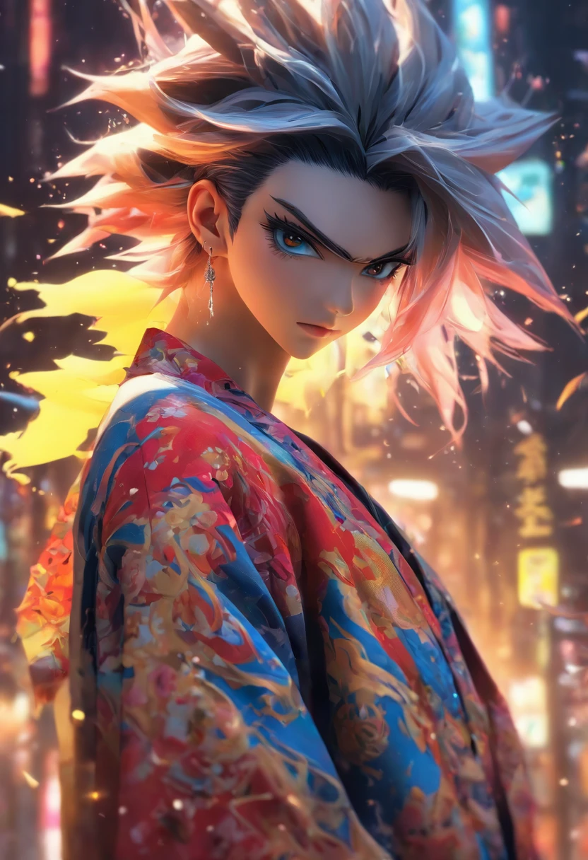 Tailor by occupation,Dress up in style,Full body standing painting,3D立体,Detailed textures,High definition
