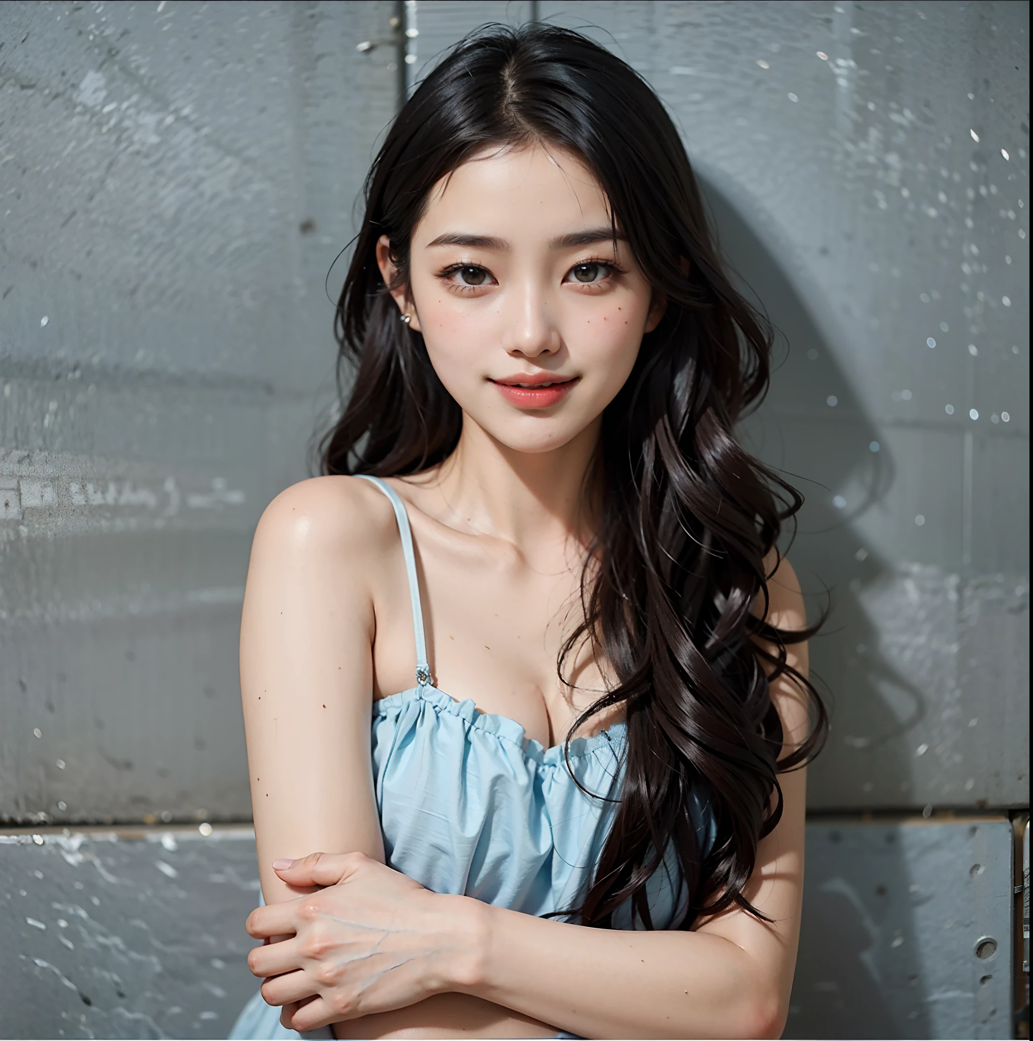 Smile woman sitting on the ground holding a bag of snacks and drinks, max details, maxis, promotional movie still, maxar, max hay, promo still, max accurate, inspired by Max Buri, shot for imax, movie promotional image, promotional still, cinematic flavor, movie still promotion, max quality, pokimane, 😭 🤮 💕 🎀