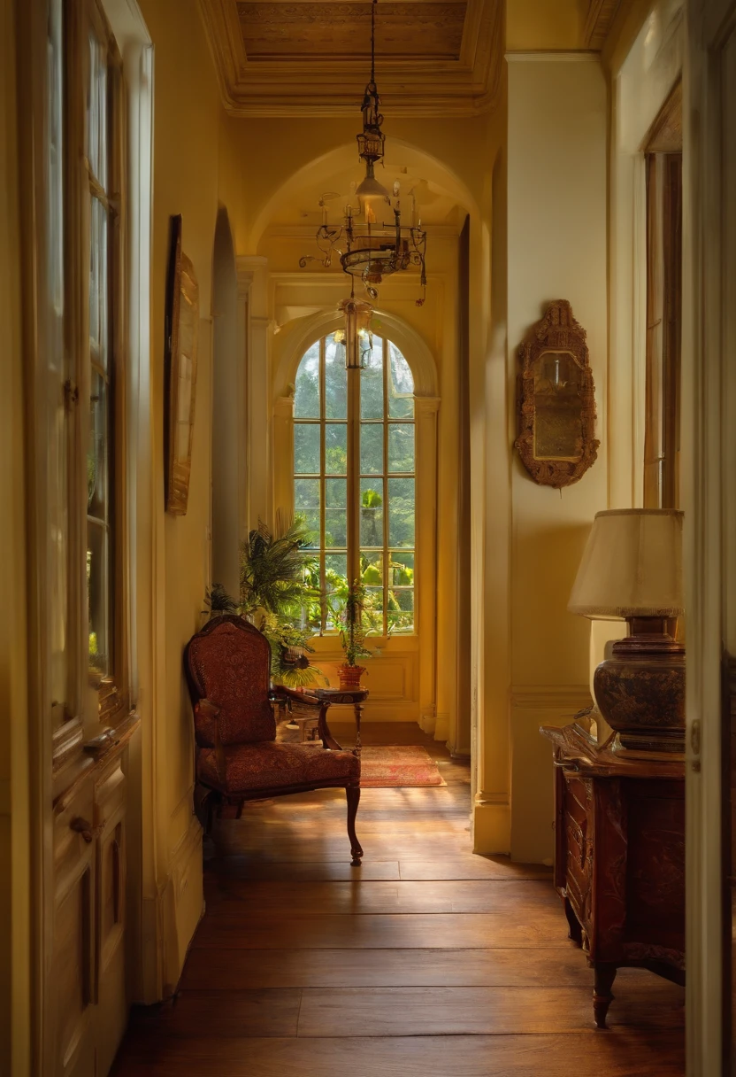 Take a walk in the house