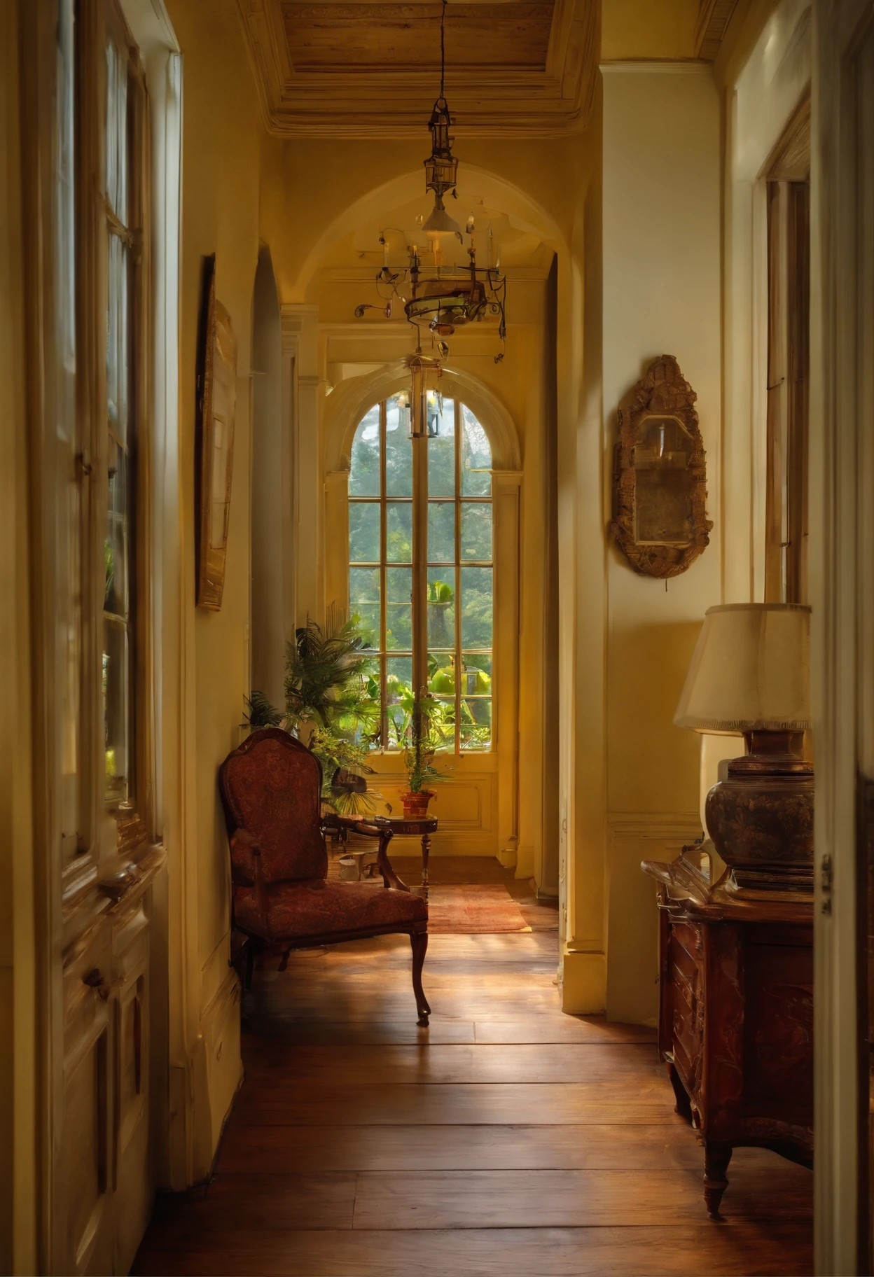 Take a walk in the house