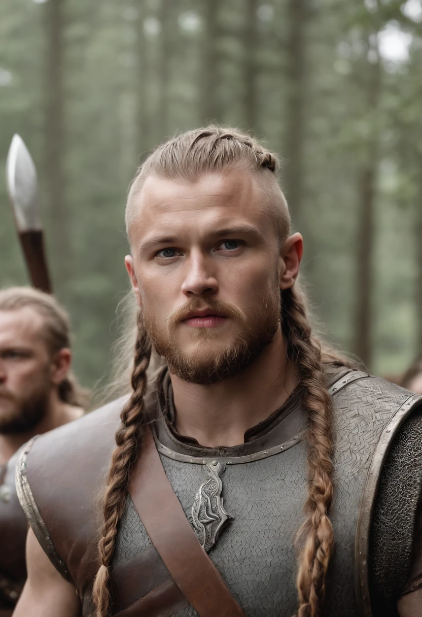 Viking Man Style Ragnar Lothbrok realistc 8k