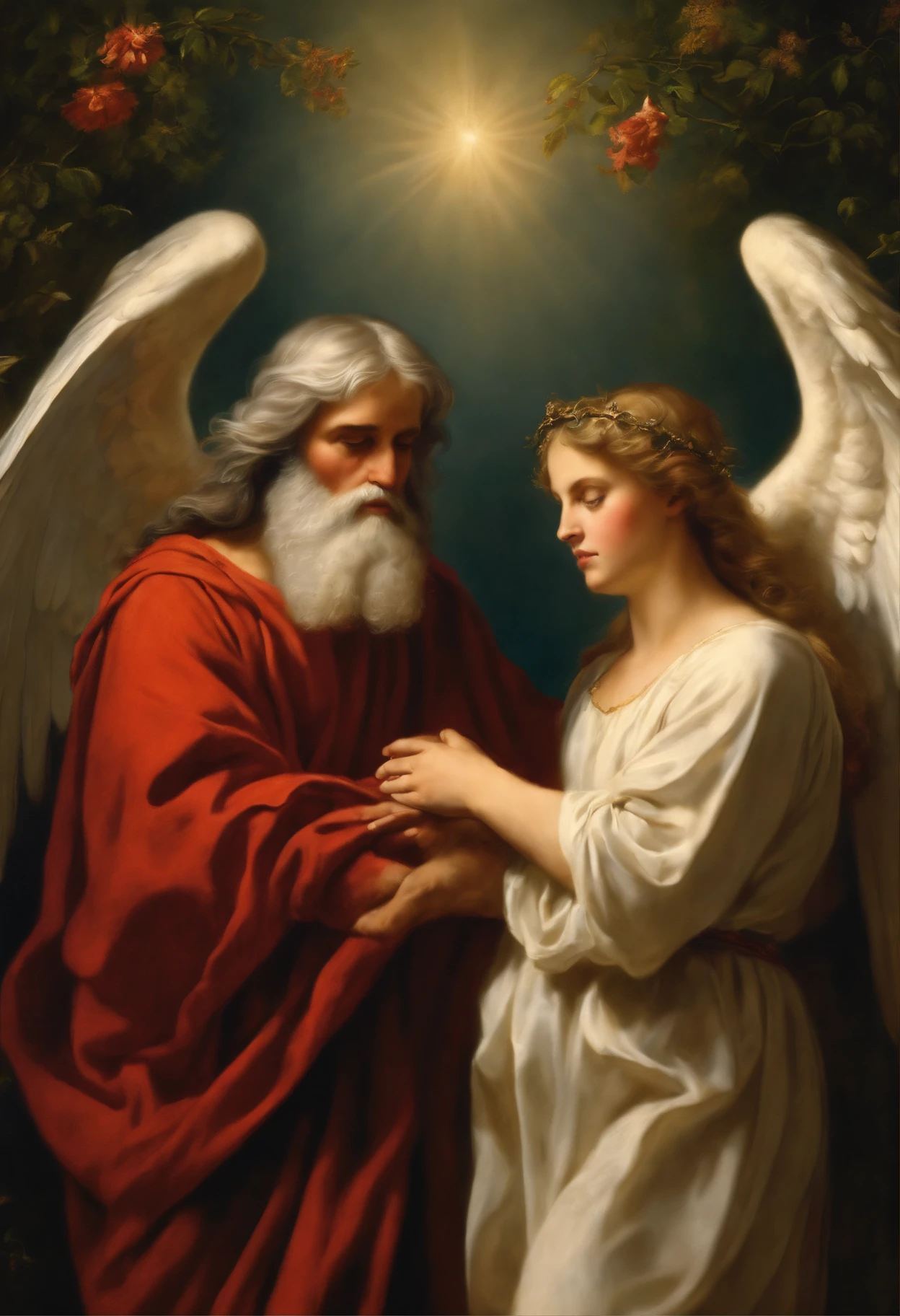 Rencontre de deux anges avec Lot, Old Testament Man of Faith of the Bible, fear of God and obedience to His commandments