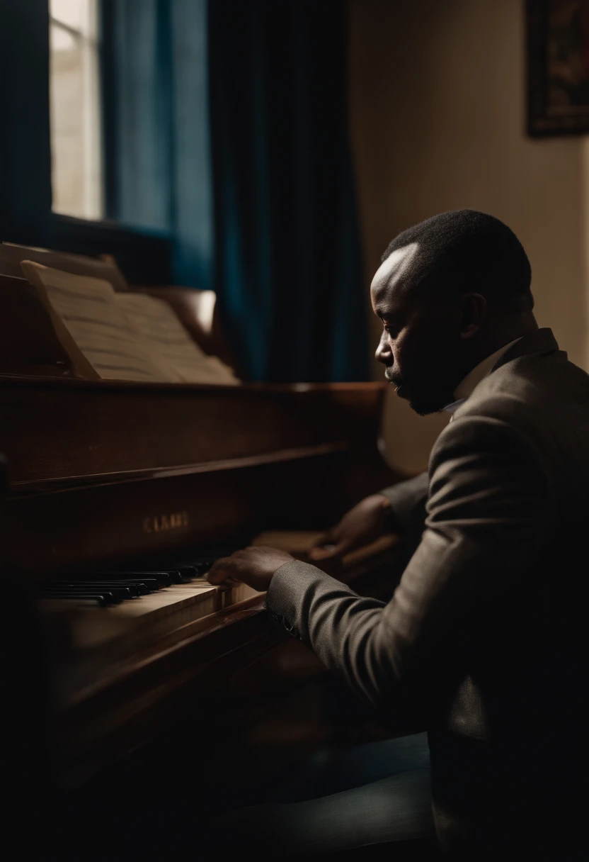A Congolese father disappointed by his son's choice to make music instead of politics while he has invested everything for him
