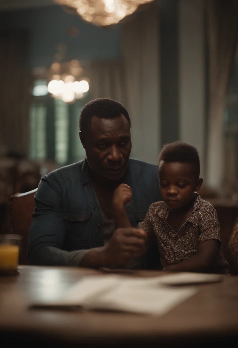 A Congolese father disappointed by his son's choice to make music instead of politics while he has invested everything for him