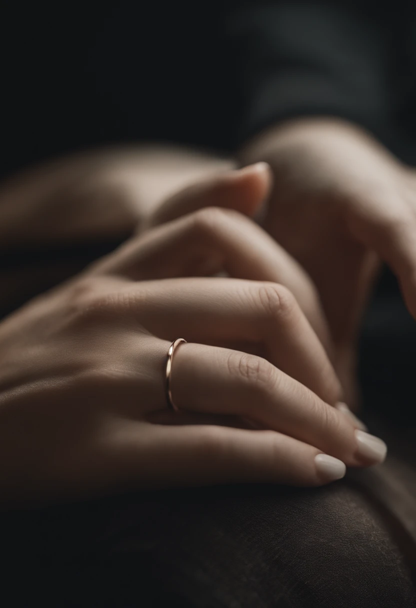 Woman, pussy, caressing her pussy with her hand