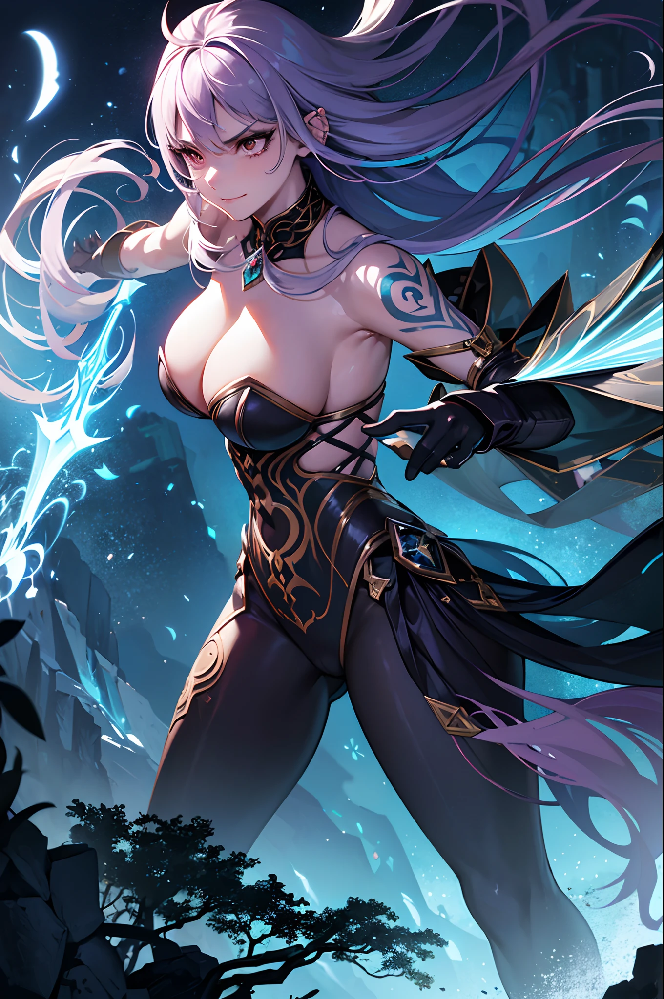 (Best quality, 4k, 8k, highres, masterpiece:1.2), ultra-detailed, realistic, mmo game, woman carater, sexy slim body, huge breasts and ass, fantasy woman carater, carater menu, changes clothes, huge sword on her back, magic aura, illustration, portrait, studio lighting, vivid colors, sharp focus, wavy hair, glowing eyes, piercing gaze, strong and confident expression, epic battle scene, dangerous forest environment, rich flora and fauna, mysterious creatures lurking in the shadows, ethereal atmosphere, imposing castle in the distance, moonlit night sky, subtle color palette, soft and warm light, impressive attention to details, physically-based rendering, heroic pose, strategic armor design, ornate jewelry, elaborate tattoos on her left hand, beautifully crafted gloves, enchanting smile, exquisite facial features, commanding presence, engaging gameplay elements, intense combat sequences, dynamic camera angles, thrilling player interactions, constantly evolving storyline, immersive sound effects, exciting magical abilities, breathtaking special effects, awe-inspiring visual effects, high-octane action, epic quests and challenges, intense character customization, fluid and realistic animations, enchanting musical score, emotional character development, compelling narrative, astonishing world-building,unforgettable gaming experience,award-winning game design,highly acclaimed game,innovative gameplay mechanics,photorealistic environments,otherworldly realms,floating islands in the sky,astral projections,mythical creatures,ancient artifacts,hidden treasures,lush gardens and waterfalls,splendid architectural details,enigmatic portals,mesmerizing particle effects,on her right hand,elaborately crafted shield,fierce determination,unyielding courage,undying loyalty,profound wisdom,breathtaking adventures,priceless knowledge,unique companions,diverse skill tree,strategic decision-making,overwhelming power,spectacular boss battles,triumphant victories,a true gaming masterpiece.