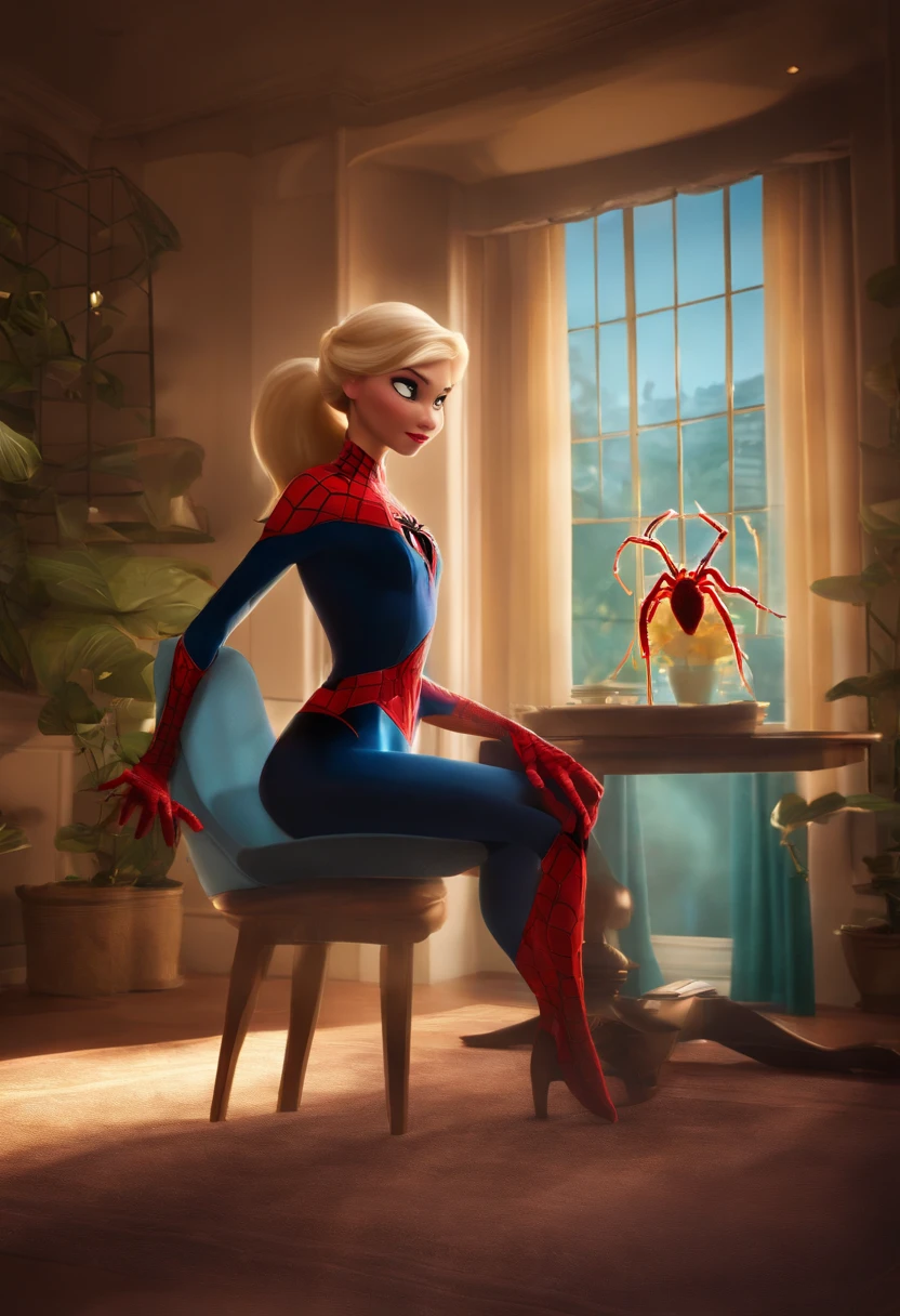 aranha gwen, animated film, aranha - gwen, Gwen-aranha, animation movie still, animation movie still, Elsa, cena de filme animado, animation movie still, animated stillanimated film, animation film, animation still, filme animado filmado, 3 d animated movie