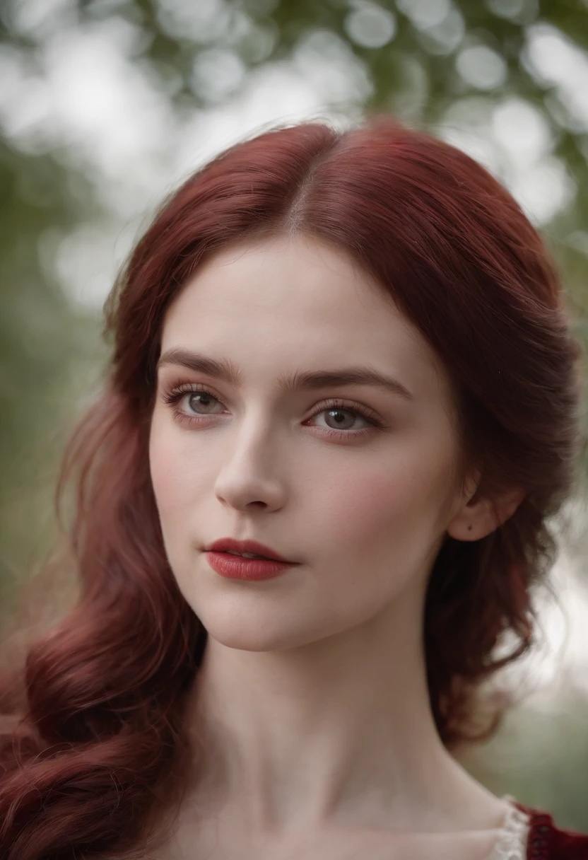 (((A deep reddish wound runs through his left cheek))) teint clair, woman about 19 years old, cheveux blancs naturels, Yeux verts distinctifs, Wearing kohl, mince et gracieux, beau, Candlelight in a medieval setting, Mise au point ultra nette, Realistic shooting, Medieval women's clothing, Tetradic colors (cicatrice:1.4)