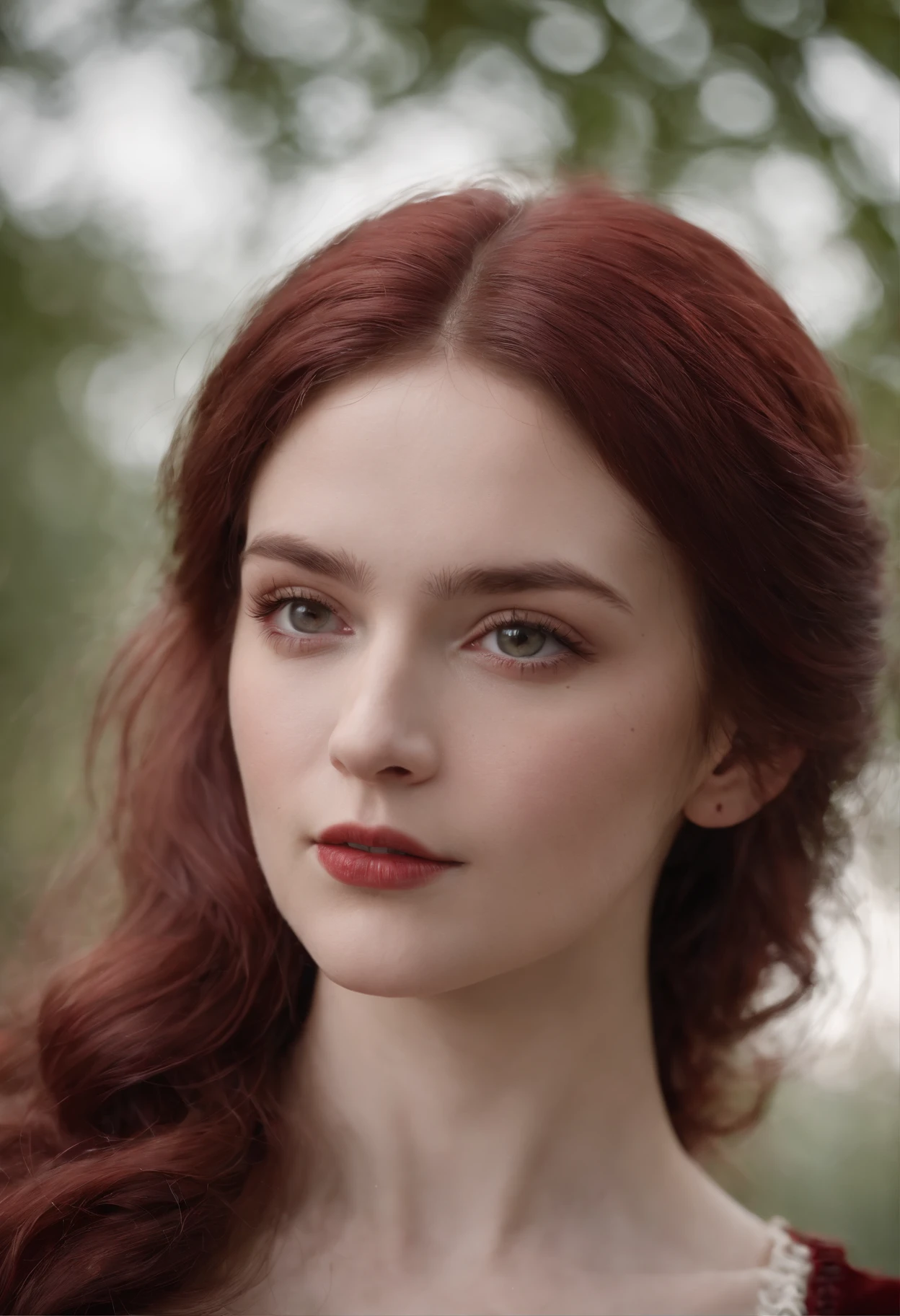 (((A deep reddish wound runs through his left cheek))) teint clair, woman about 19 years old, cheveux blancs naturels, Yeux verts distinctifs, Wearing kohl, mince et gracieux, beau, Candlelight in a medieval setting, Mise au point ultra nette, Realistic shooting, Medieval women's clothing, Tetradic colors (cicatrice:1.4)
