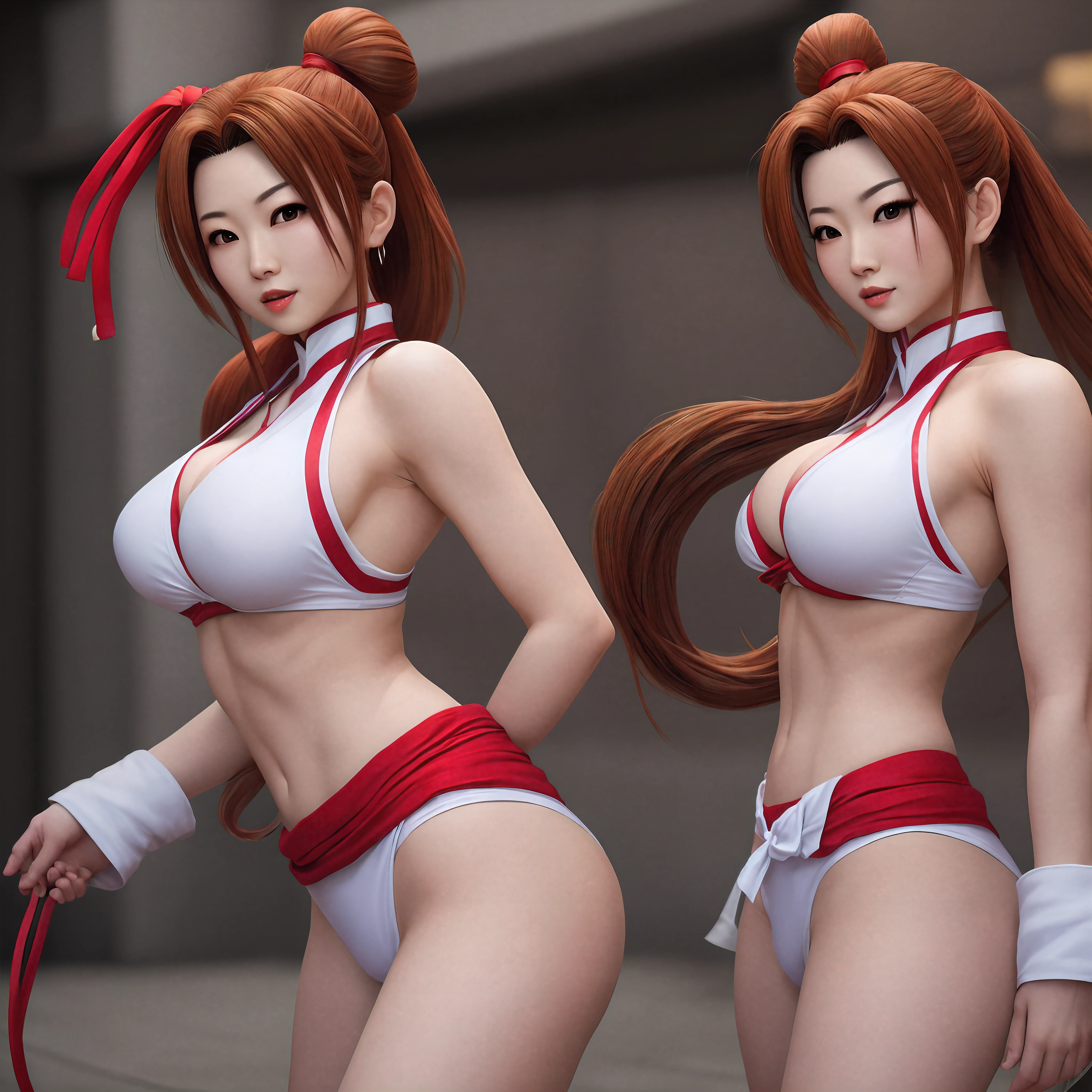 Mai shiranui, estilo real