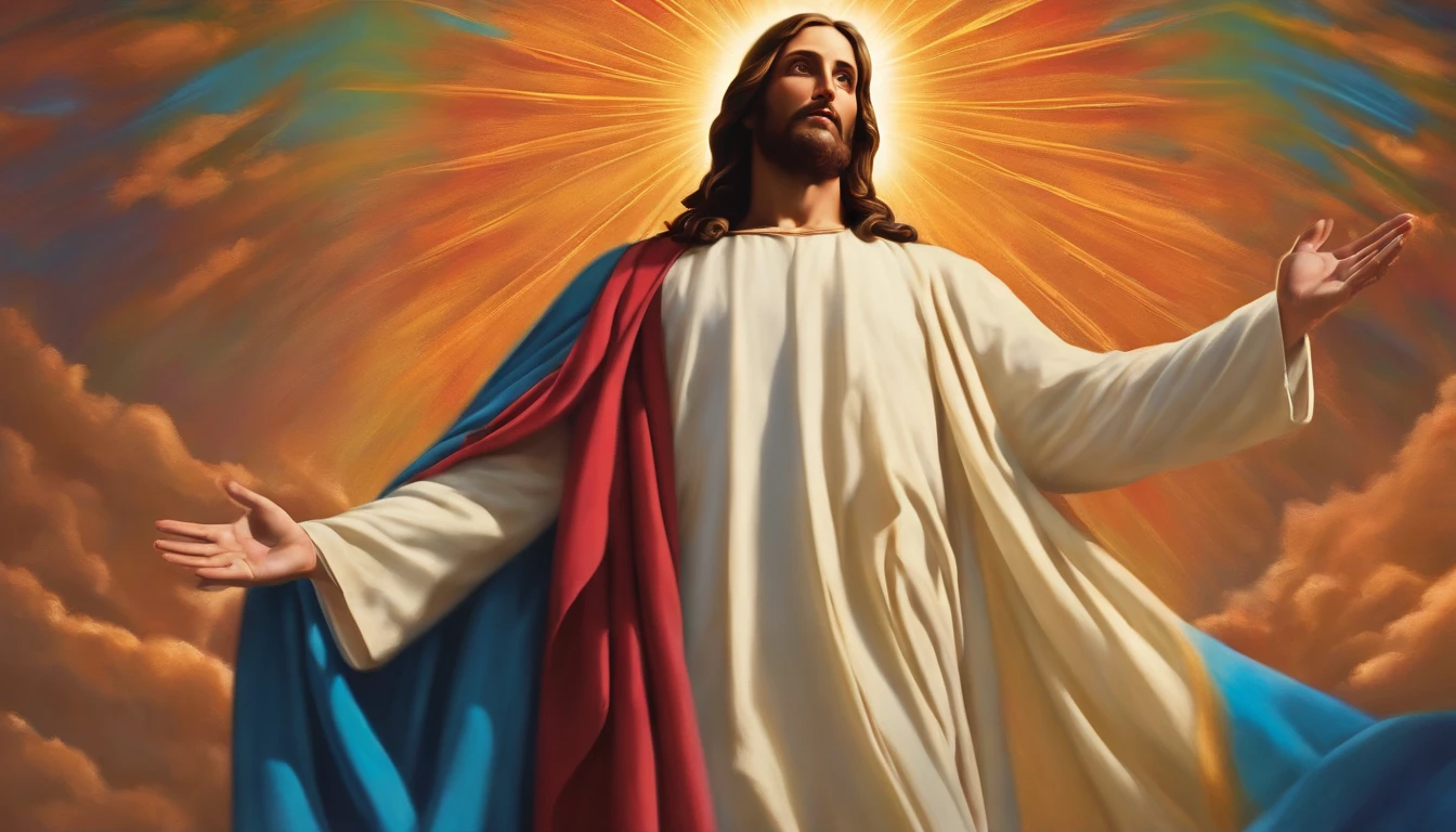 Image of Jesus Christ with open arms