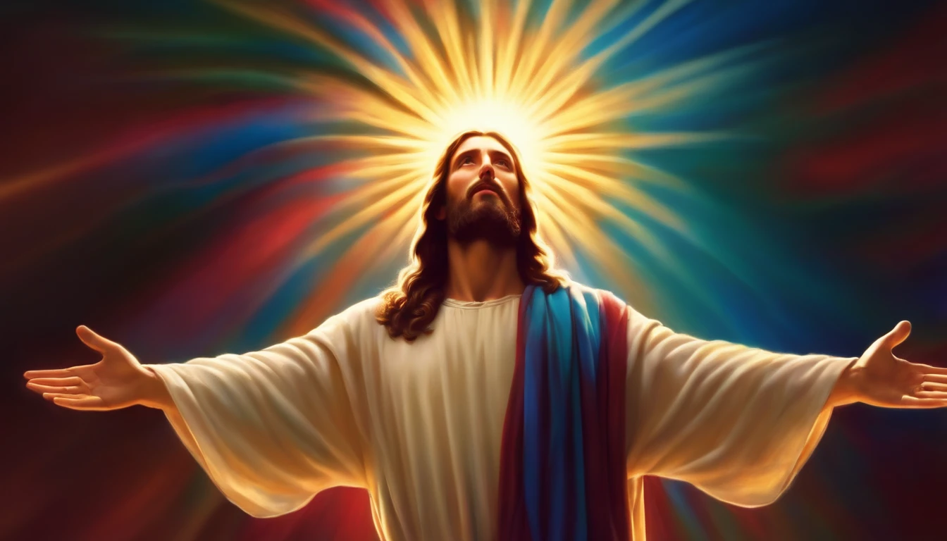 Image of Jesus Christ with open arms