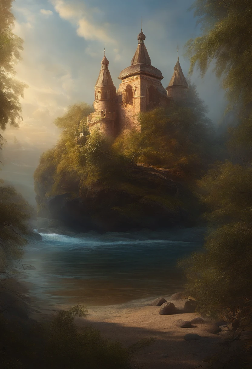 kuriboh by elena vizerskaya and ivan aivazovsky, perfectly detailed, artstation, sharp focus, highly detailed, studio photography, impresion de giclee arte abstracto, award winning