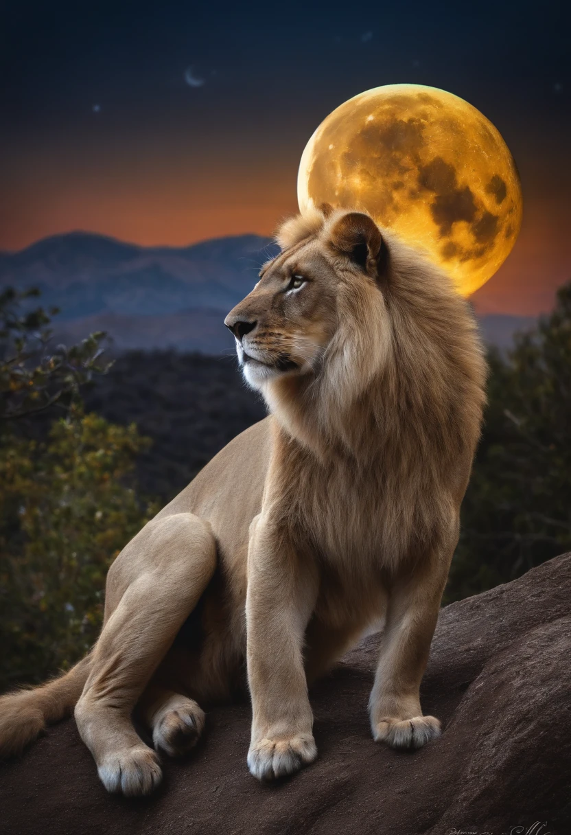 Moon in Leo