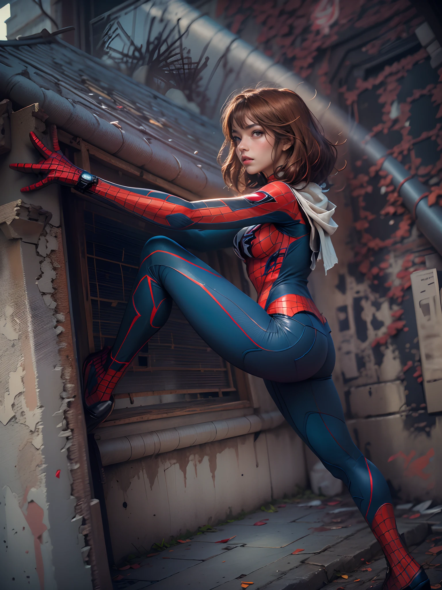emma watson, female spiderman character