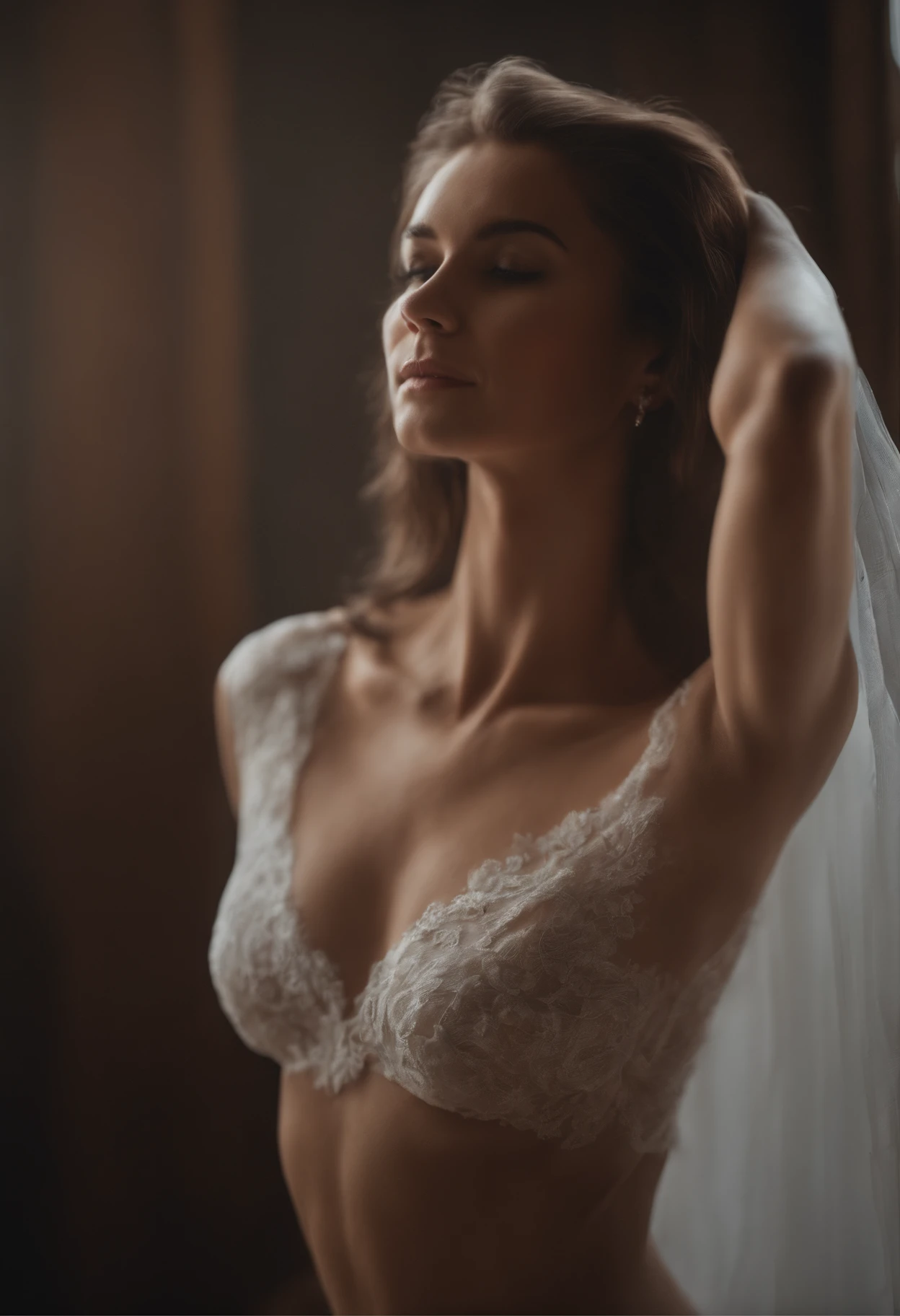 mujer sexy posando desnuda