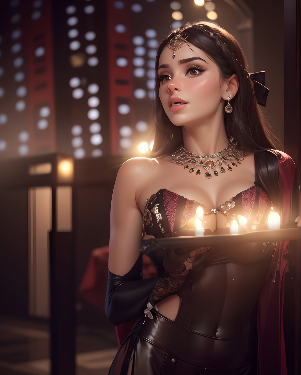 Set the girls face in a hot sexy body