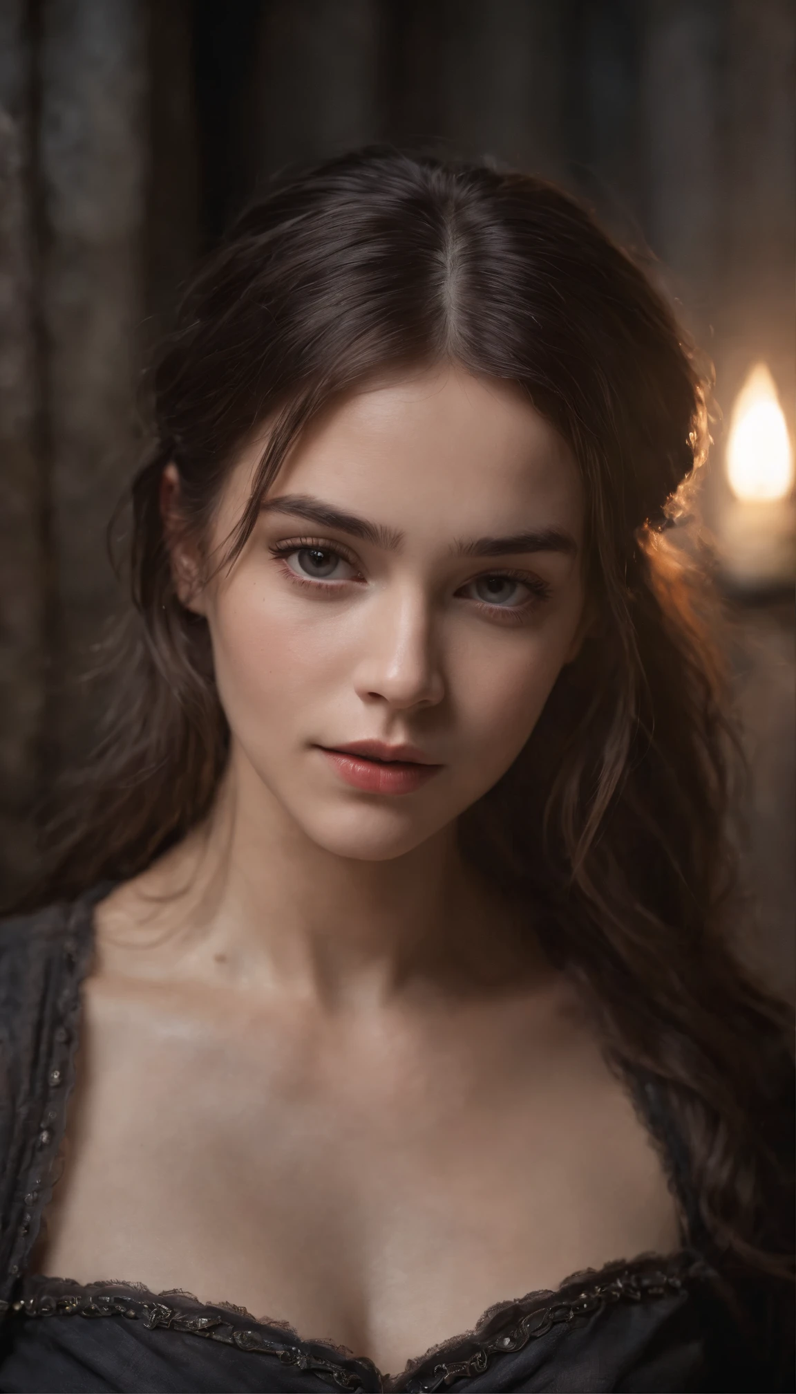 (8K, RAW photos, best image quality, masterpieces, : 1.2), (realistic, photorealistic: 1.37), young girl, small frame, exposed body, stylish clothes, bruised, dirty hair, cinematic lighting, chained, restrained, dungeon, young teen girl, wet skin, ultra realisticc, r