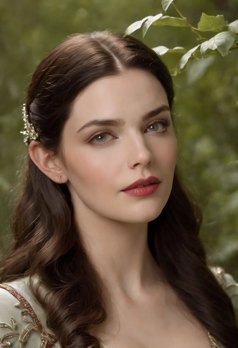 Girl not (((anime))), impressionante e cativante, with its ethereal beauty and grace. (melhor qualidade, ultra-detalhado), the scene brings out the best of Liv Tyler's interpretation. Seu longo, Fluid hair is slightly disheveled, Add a touch of raw sensuality to your appearance. The warmth in the environment makes her look (hot) e (suado), enfatizeo ainda mais sua vulnerabilidade e poder. Enquanto Arwen se deita (almofadas de seda), Its body is adorned with intricate red leather straps, cuidadosamente envolvendo sua figura curva. These handles add to its seductive appeal, Add a dash of danger to your character. Nos arredores encantadores de Rivendell, The atmosphere is serene and mystical. Image composition captures Arwen in a (frontal completo) Posar, Exaleo confidence and fascination. Seus olhos hipnotizantes encontram o olhar do espectador com intensidade, enquanto ela (beautiful detailed lips) convey a sense of mystery and desire. Representation pays attention to extreme detail, garantindo um (Realistic) e (fotorrealista) depiction of Arwen's facial features, including long eyelashes and flawless skin. enquanto o (melhor qualidade, 4k, 8k, Altas, master part:1.2) ensures maximum clarity and precision, The colors of the scene are vivid and charming. o (Bokeh) effect creates a soft and dreamlike atmosphere, melhorar o impacto visual geral. The lighting gently illuminates Arwen, enfatizeo as curvas suaves de seu corpo e o (pintura ultrafina) que a adorna. Arwen's presence is both majestic and sensual, with a touch of danger and raw passion. Seu traje e Posar celebram sua feminilidade, com ela (reveleo seios), (sexy) e sedutora, (mamilos mostreo) maintaining an artistic balance. The scene tastefully captures Arwen's natural beauty without objectifying it. Geral, this prompt invites Stable Diffusion to create a breathtaking image of Liv Tyler as Arwen, I represent His grace, Sensualidade,