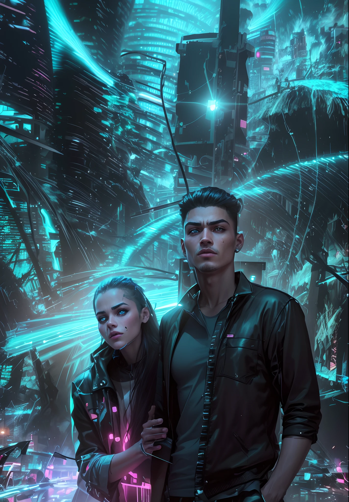 Change background cyberpunk. Realastic face,8k ultra realastic
