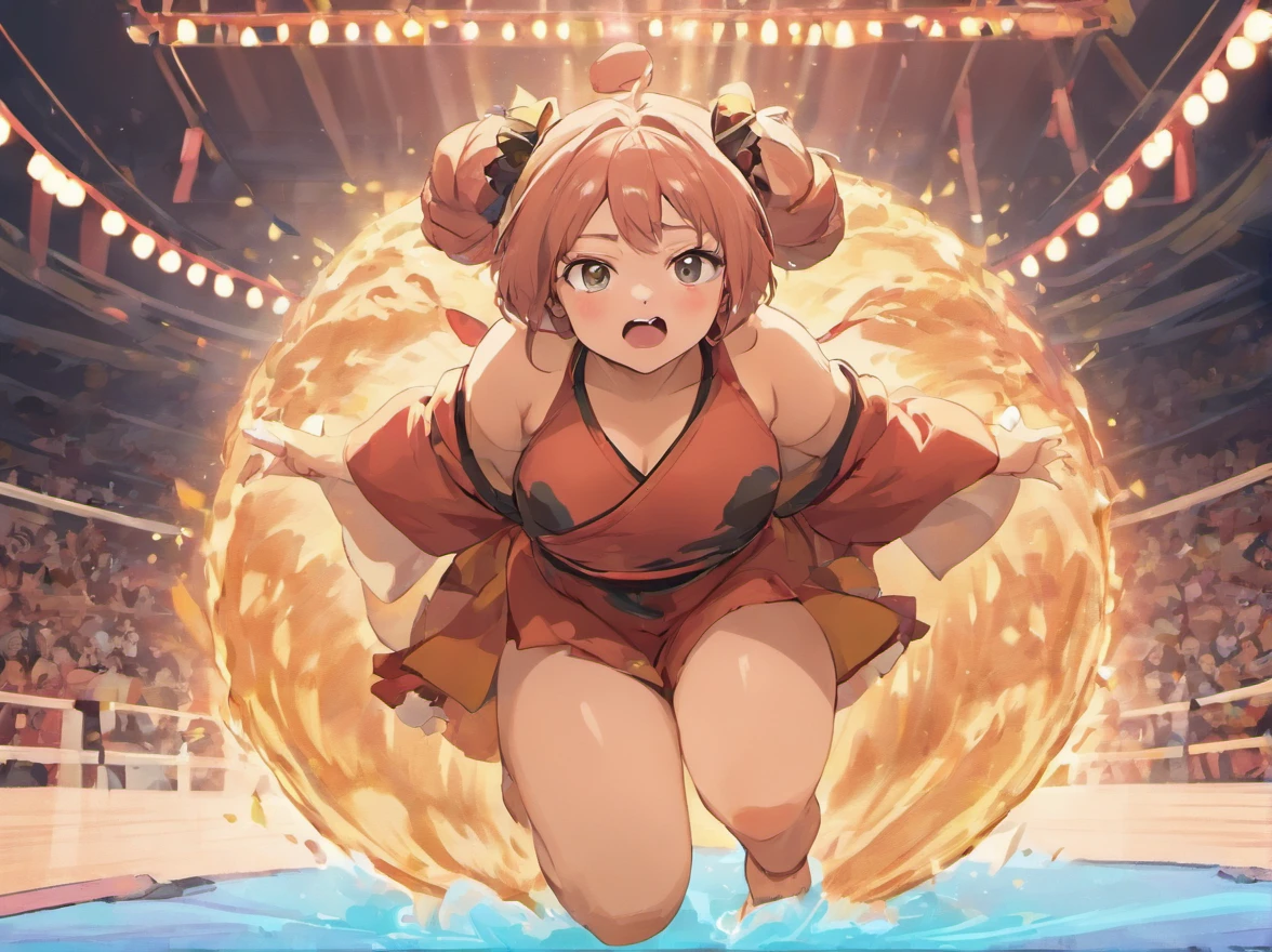 professional sumo wrestling、bout
