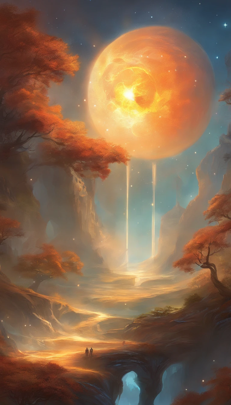 close-up illustration of the sun in space in the style of InHyuk Lee