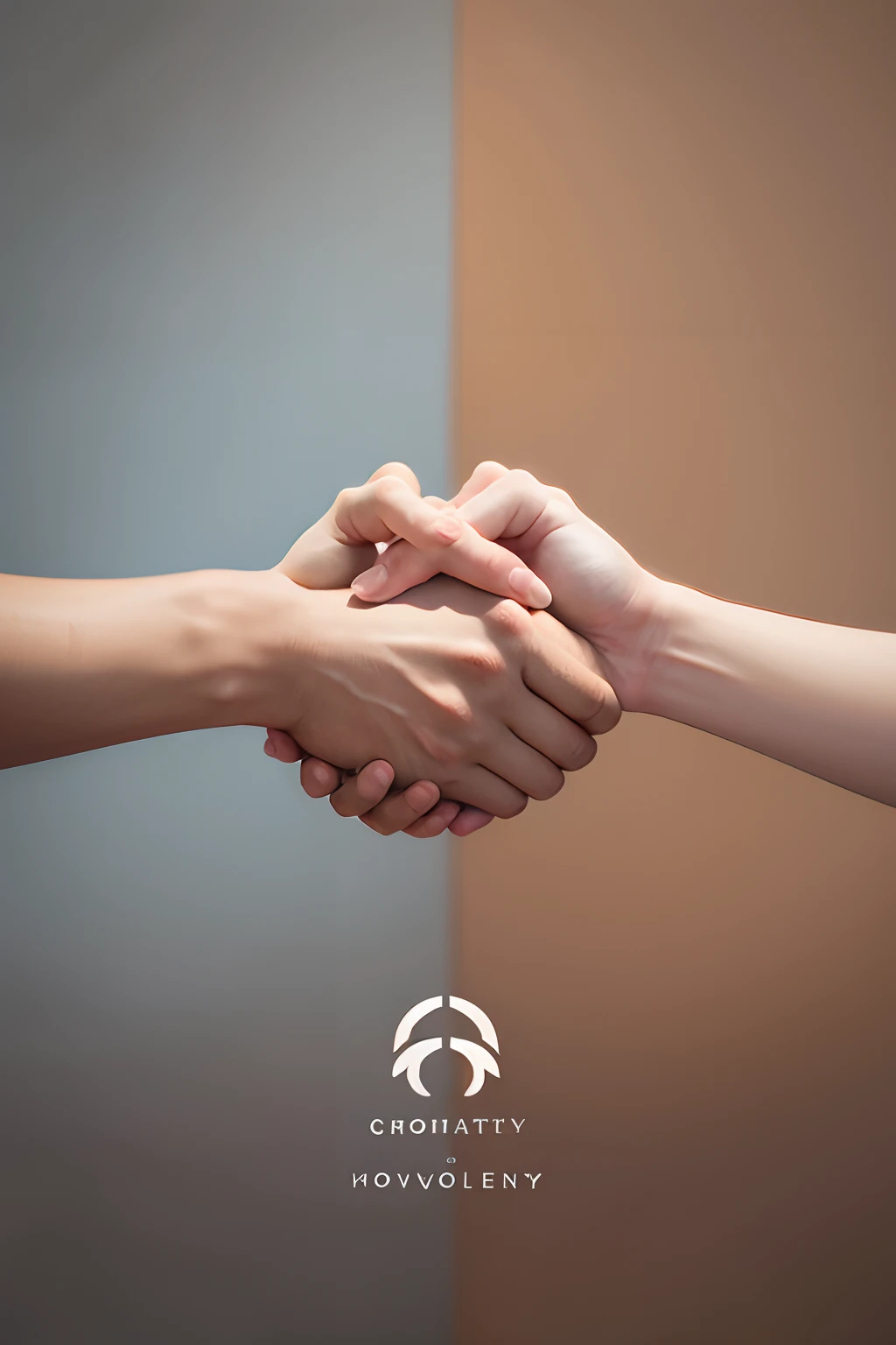 Hand joined symbolizing solidarity