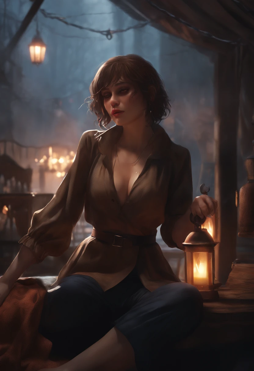 (best quality,4k,highres,masterpiece:1.2),ultra-detailed,(realistic:1.37)
Anime girl with big breasts, plump thighs and short brown hair getting strangled by two hands, vibrant colors, low-key lighting, gritty manga style, intense facial expressions, distressed clothing, dynamic pose, ominous atmosphere, detailed background, dramatic perspective, dramatic tension, realistic textures, visible droplets of sweat, exaggerated body proportions, dark shadows, strong highlights, extraordinary anatomical details, stylized hands and fingers, emotional distress, powerful composition, intense gaze.