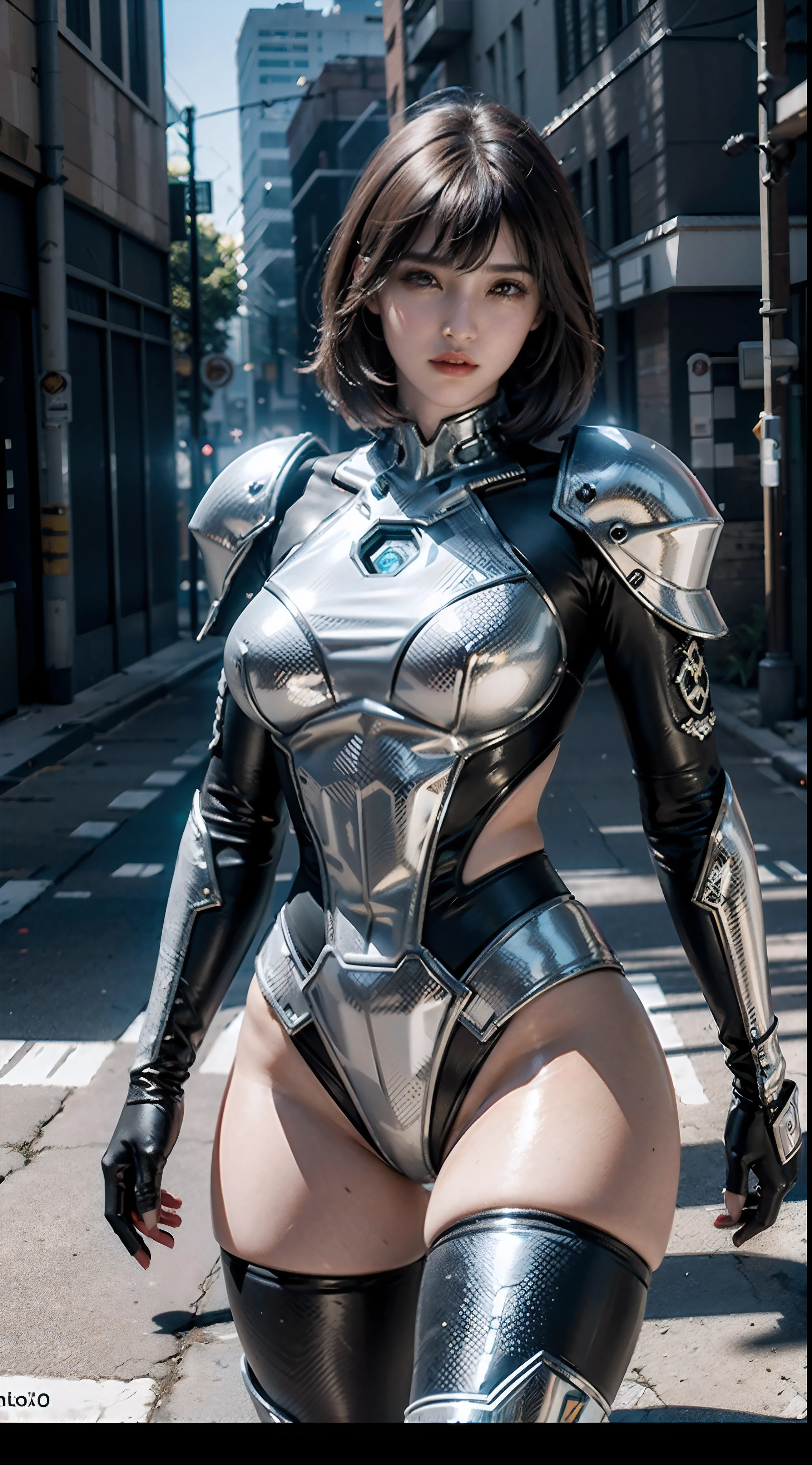 ((Best quality)), ((masterpiece)), (highly detailed:1.3), 3D,Shitu-mecha, beautiful cyberpunk women with her mecha in the ruins of city from a forgoten war, ancient technology,HDR (High Dynamic Range),Ray Tracing,NVIDIA RTX,Super-Resolution,Unreal 5,Subsurface scattering,PBR Texturing,Post-processing,Anisotropic Filtering,Depth-of-field,Maximum clarity and sharpness,Multi-layered textures,Albedo and Specular maps,Surface shading,Accurate simulation of light-material interaction,Perfect proportions,Octane Render,Two-tone lighting,Low ISO,White balance,Rule of thirds,Wide aperature,8K RAW,Efficient Sub-Pixel,sub-pixel convolution,luminescent particles,light scattering,Tyndall effect