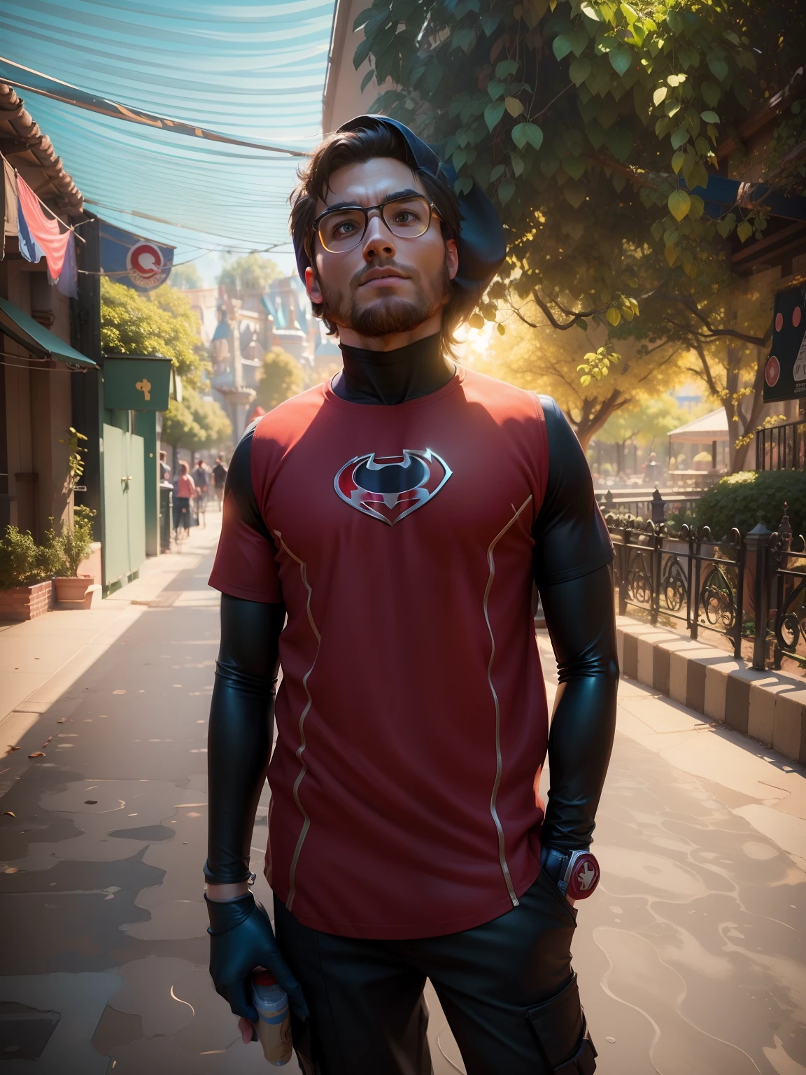 Scenario: Disney Drawing Type
Share: dressed as a superhero
Quality: Pixar, 3D, Disney