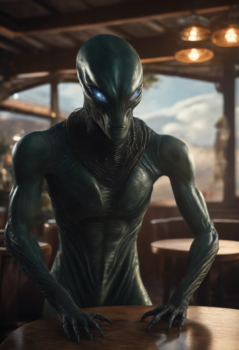 ((((Sangheili)))), anthro, full body shot, (((open shirt))), ((short pants)), showing pecs, male, solo, adult, ((muscular abs)), ((huge pecs)), ((nipples)), high details, ((beautiful eyes)), (detailed eyes), older, flexing huge biceps, detailed muscles, (ship), detailed face, smiling, looking at viewer, (seductive face), bodybuilder body, huge muscles, hunk, beefy by bruteandbrawn, by raccoon21, by personalami, by chunie, by kenket, (intricate, high detail, film photography, soft focus, RAW candid cinema, photorealism, realistic, photorealistic, analog style, subsurface scattering, masterpiece, best quality, ultra realistic, 8k)